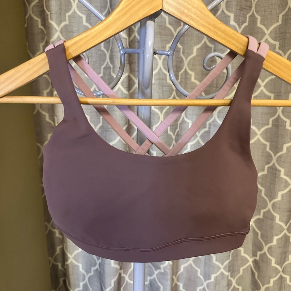 Lululemon Athletica Purple Sports Bra